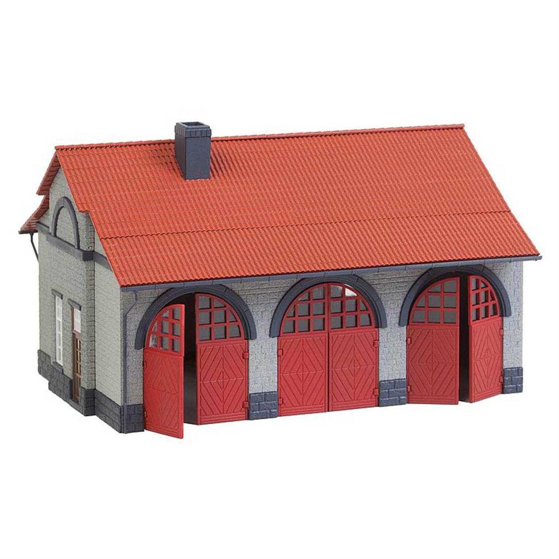 Faller 130162 1/87 İtfaiye Evi Demonte Plastik Maketi