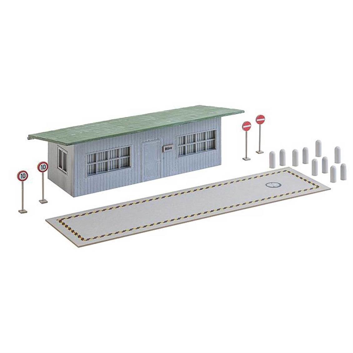 Faller 130172 1/87 Ofisli Kamyon Kantarı Demonte Plastik Maketi