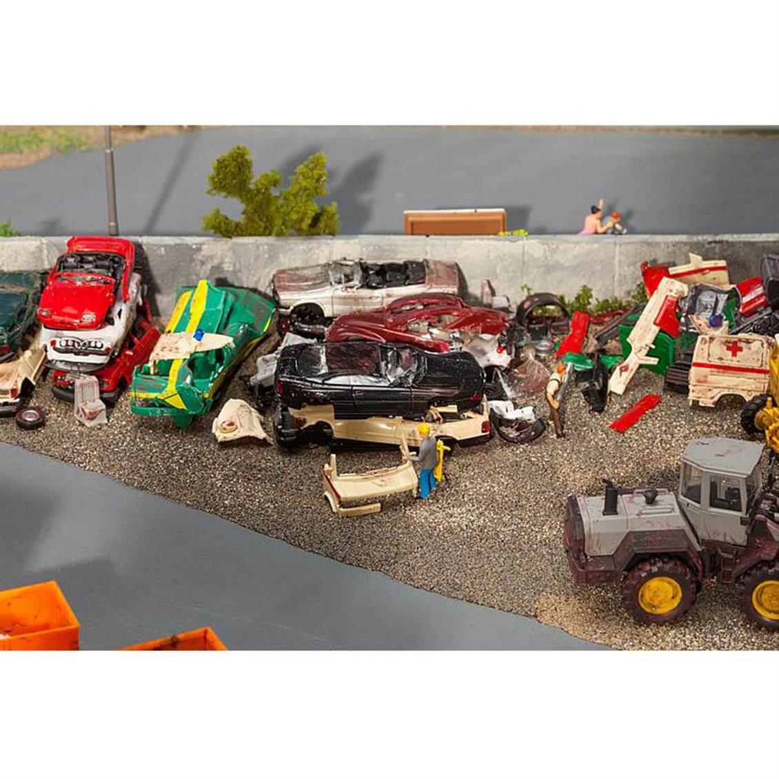 Faller 130186 1/87 Hurda Parçalama Tesisi Demonte Plastik Maketi