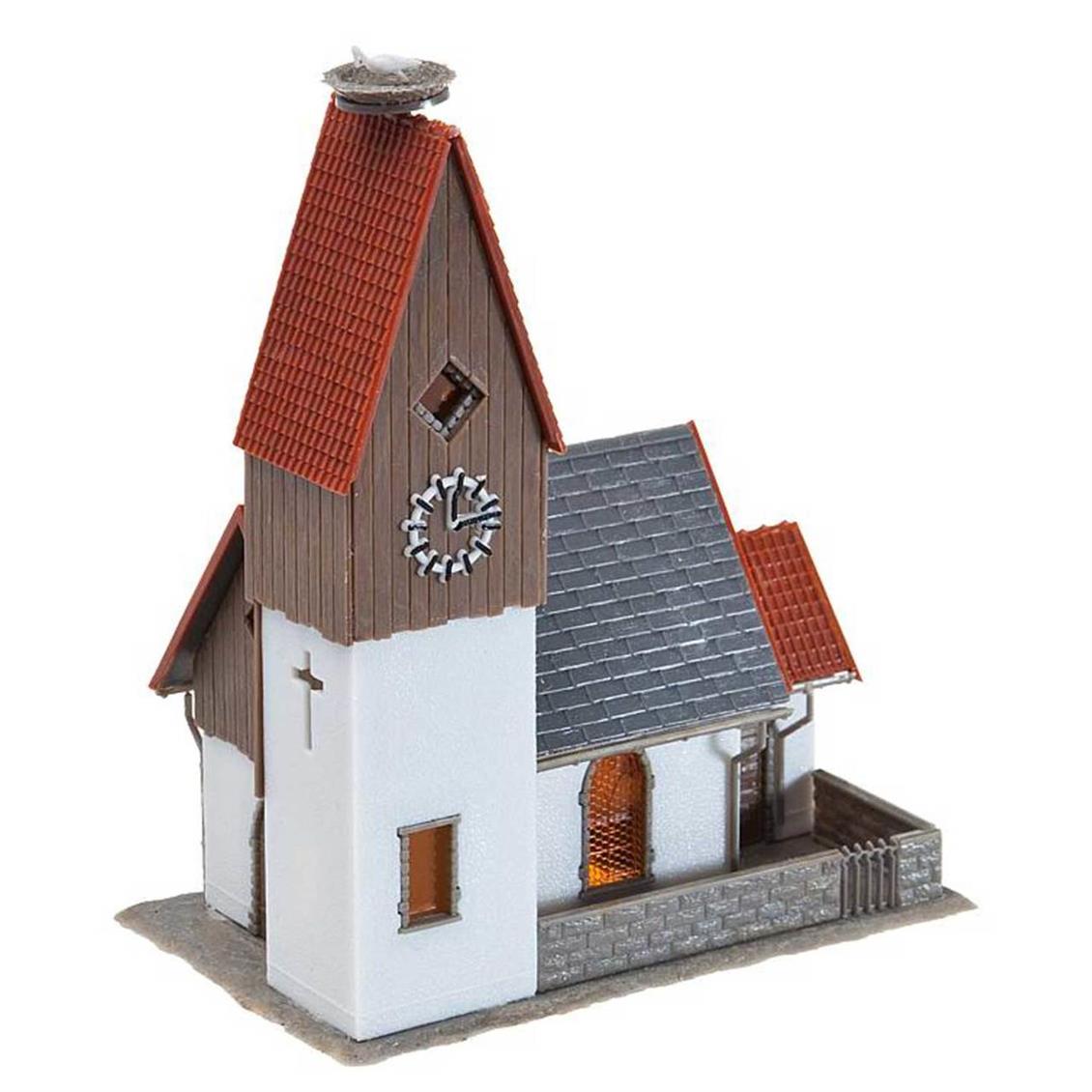 Faller 130236 1/87 Köy Kilisesi  Demonte Plastik Maketi