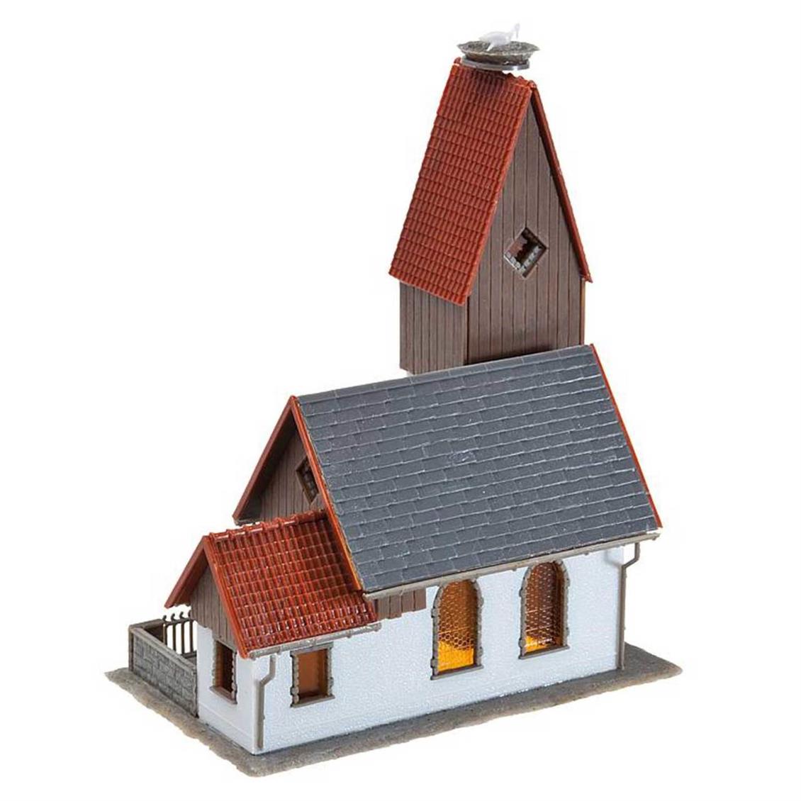 Faller 130236 1/87 Köy Kilisesi  Demonte Plastik Maketi