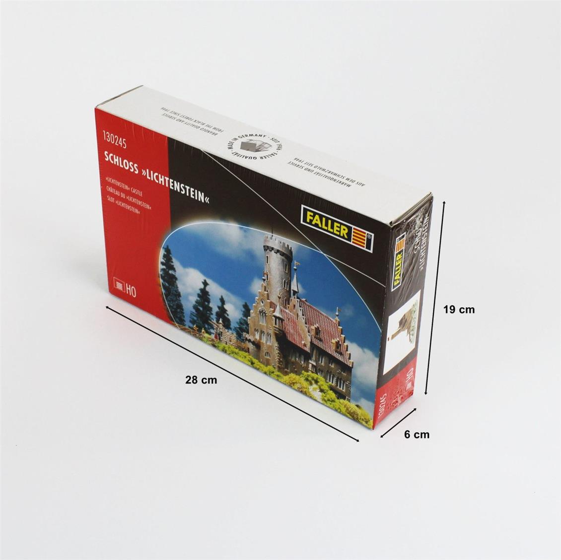 Faller 130245 1/87 Lichtenstein Kalesi Demonte Plastik Maketi