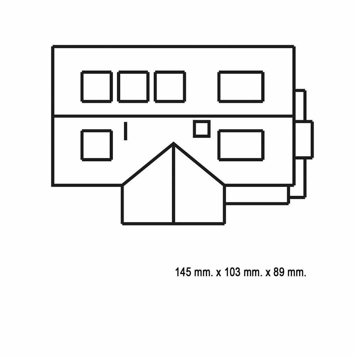 Faller 130270 1/87 Kırsal Yarı Ahşap Ev Demonte Plastik Maketi
