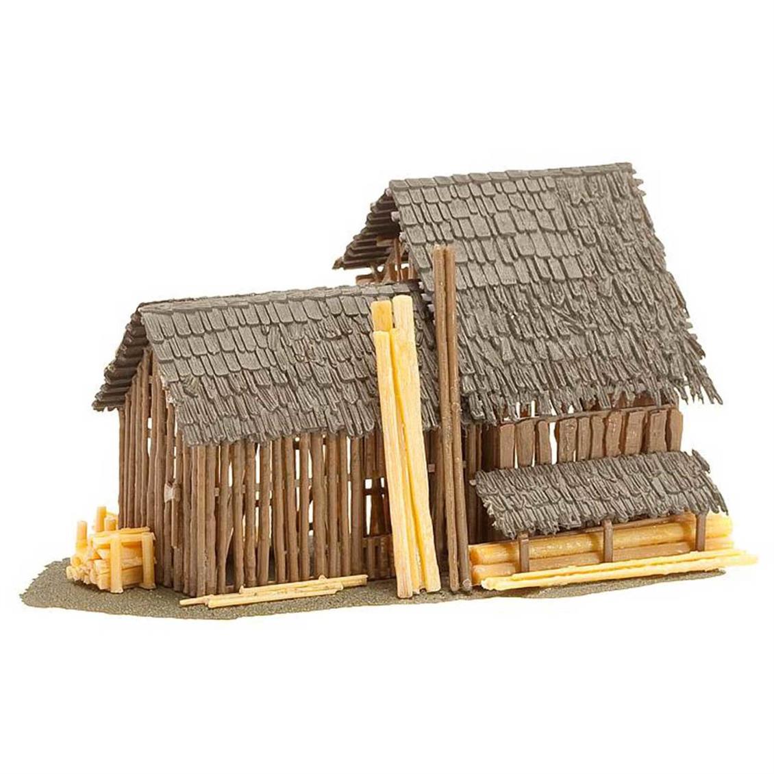 Faller 130294 1/87 Ahşap Orman Barakası Demonte Plastik Maketi