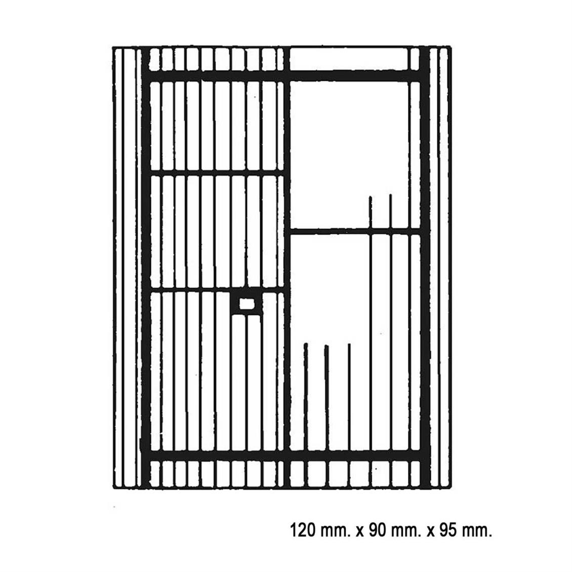 Faller 130303 1/87 İnşaat Halindeki Ev  Demonte Plastik Maketi