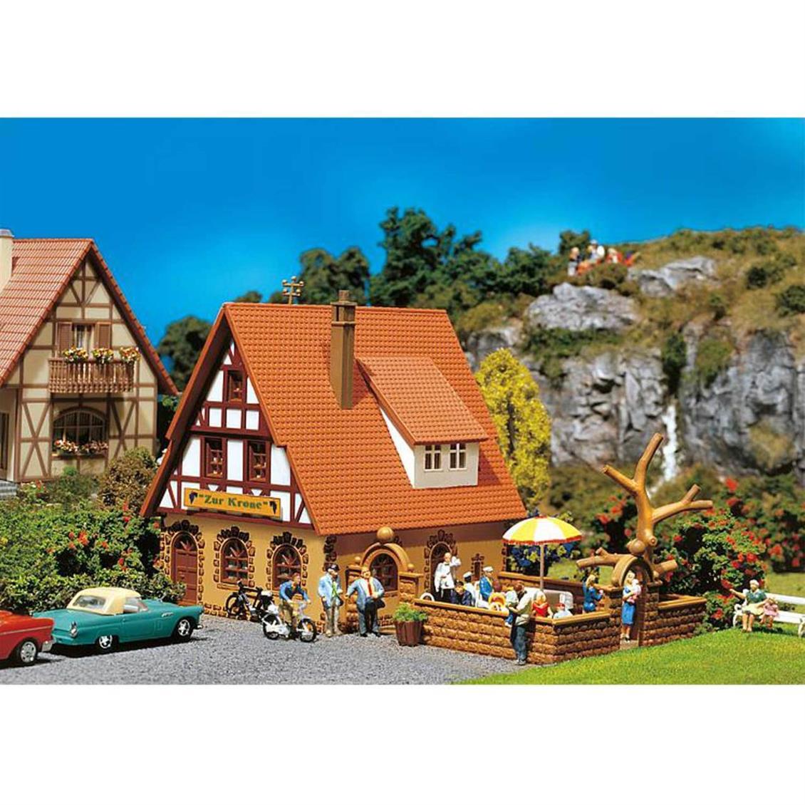 Faller 130314 1/87 Crown Otel Demonte Plastik Maketi