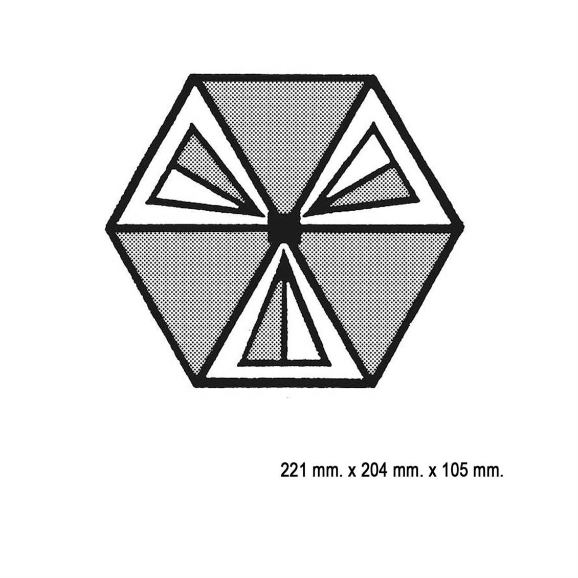 Faller 130342 1/87 Edeka Süpermarket  Demonte Plastik Maketi