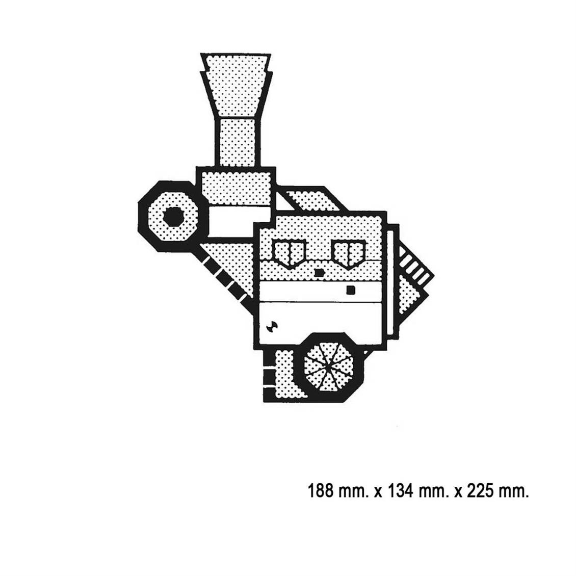 Faller 130385 1/87 Falkeneck Şatosu  Demonte Plastik Maketi