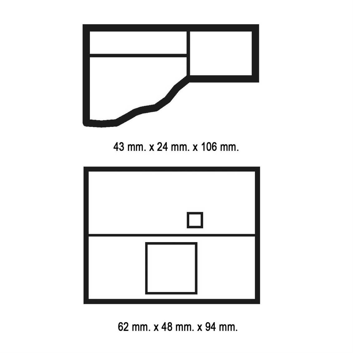 Faller 130401 1/87 Eski Kale Seti Demonte Plastik Maketi