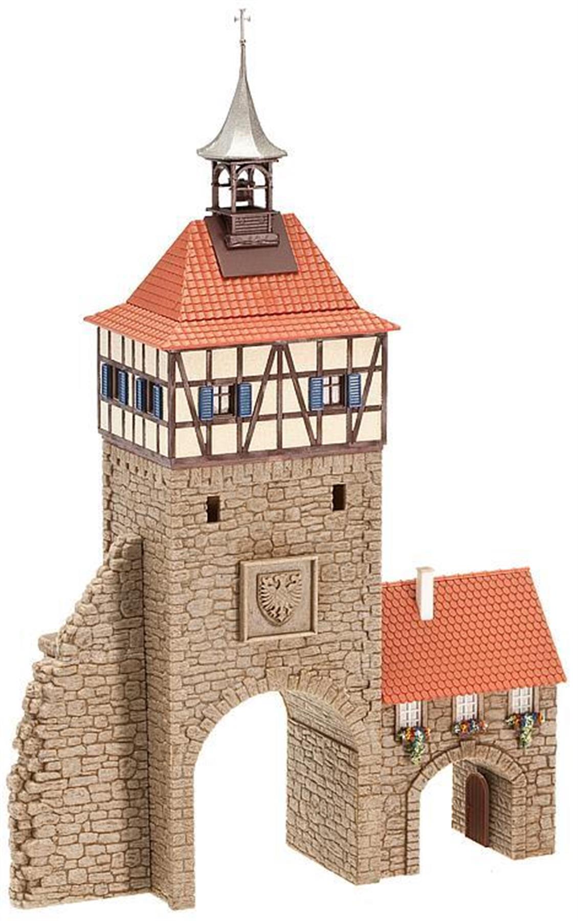 Faller 130406 1/87 Kapılı,Eski Şehir Girişi Demonte Plastik Maketi