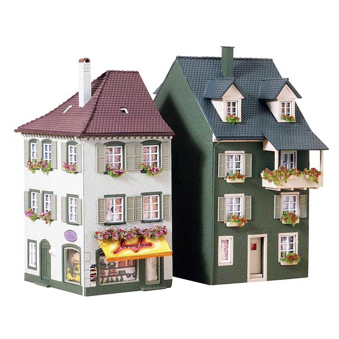 Faller 130414 1/87 Kasaba Evi ( 2 Adet ) Demonte Plastik Maketi