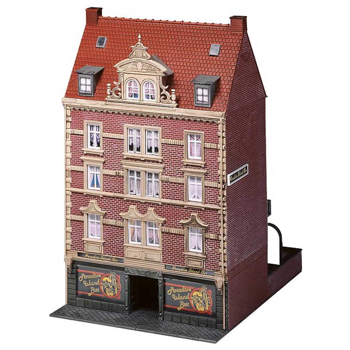 Faller 130445 1/87 Paradise Gece Kulüplü Bina Demonte Plastik Maketi