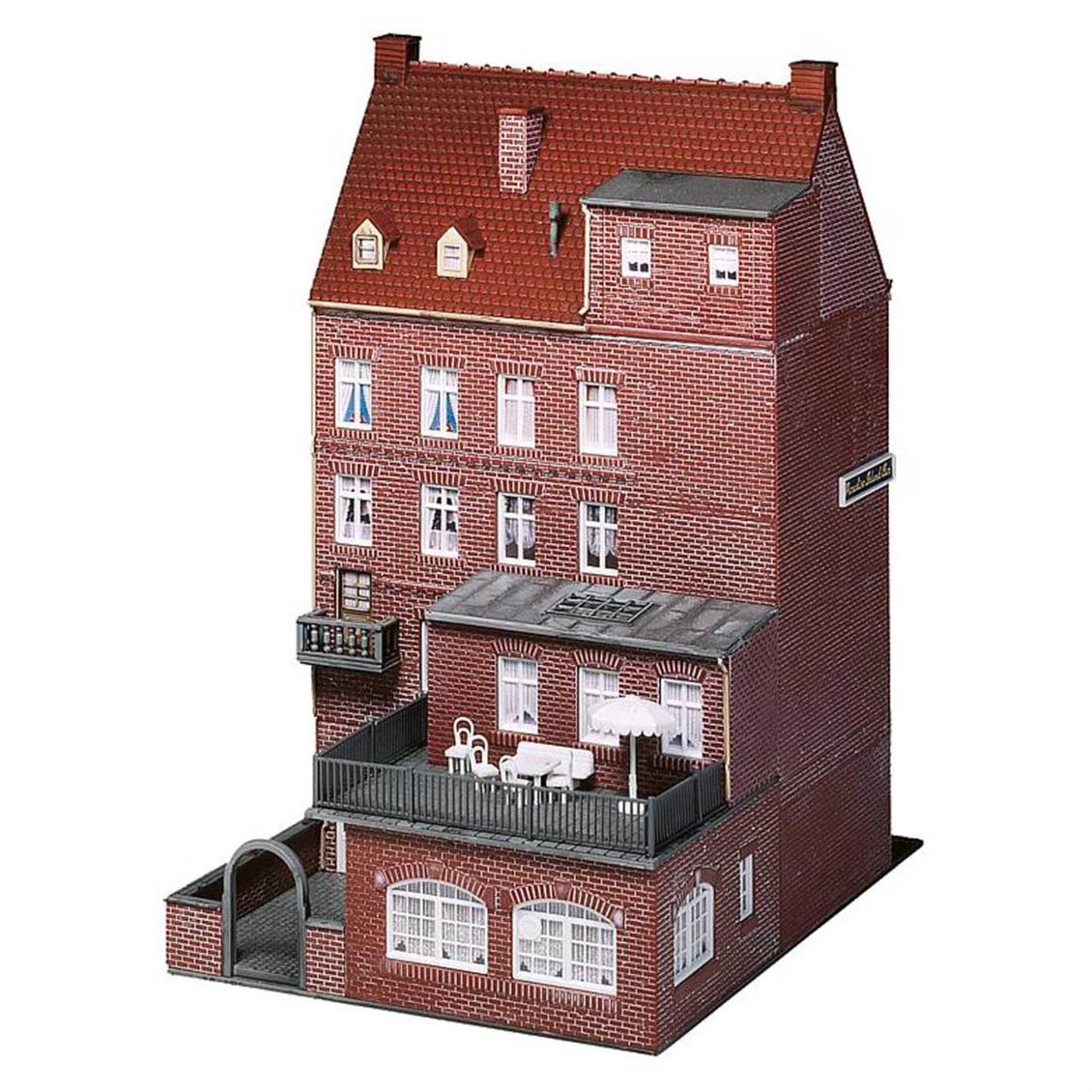 Faller 130445 1/87 Paradise Gece Kulüplü Bina Demonte Plastik Maketi