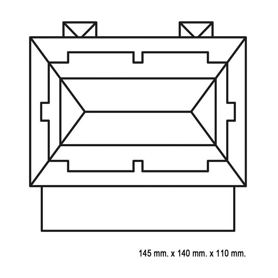 Faller 130464 1/87 Siedlungs Dublex Ev Demonte Plastik Maketi