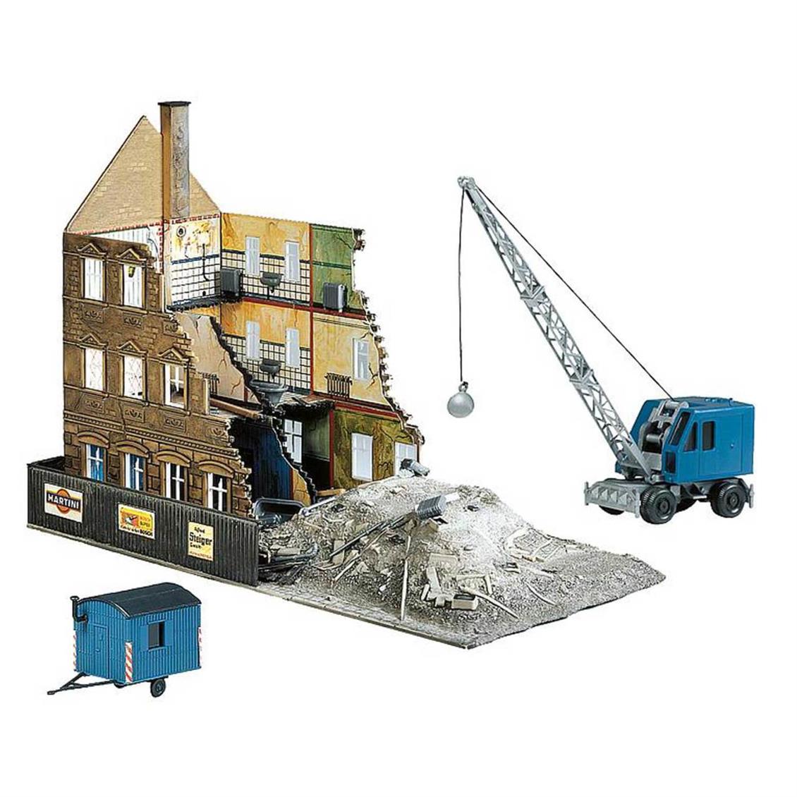 Faller 130466 1/87 Yıkılan Ev Demonte Plastik Maketi