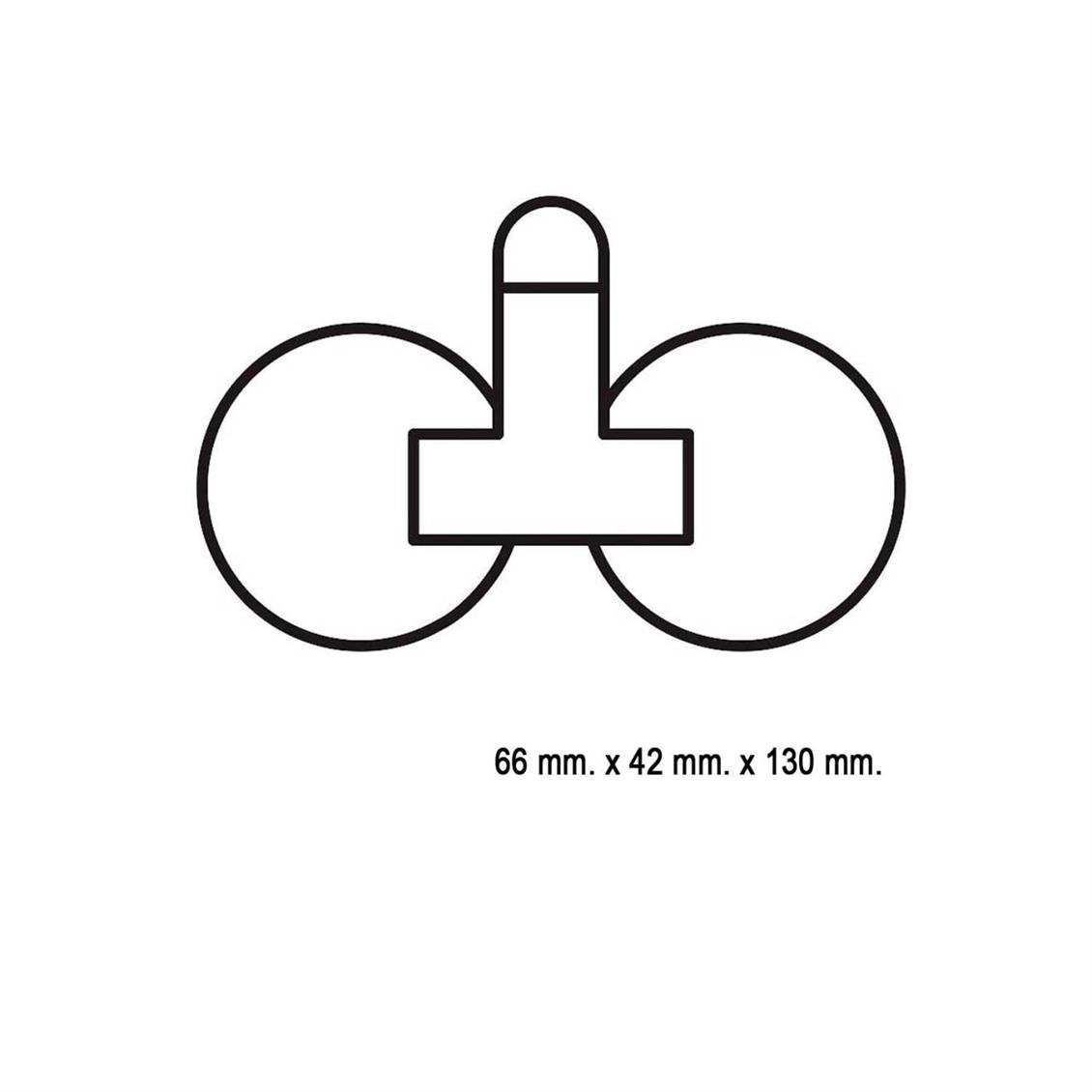 Faller 130476 1/87 Endüstriyel Silo ( 2 Adet ) Demonte Plastik Maketi