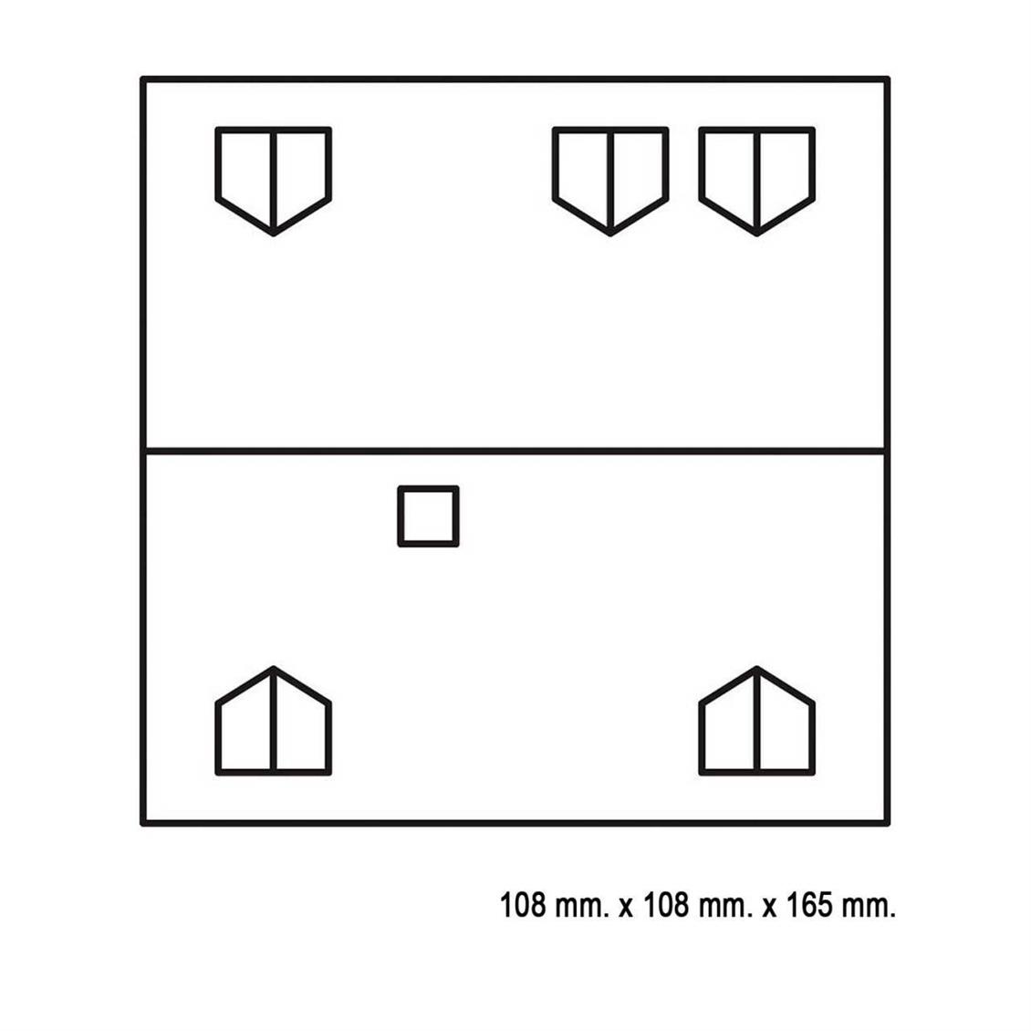 Faller 130492 1/87 Pasajlı Apartman Demonte Plastik Maketi