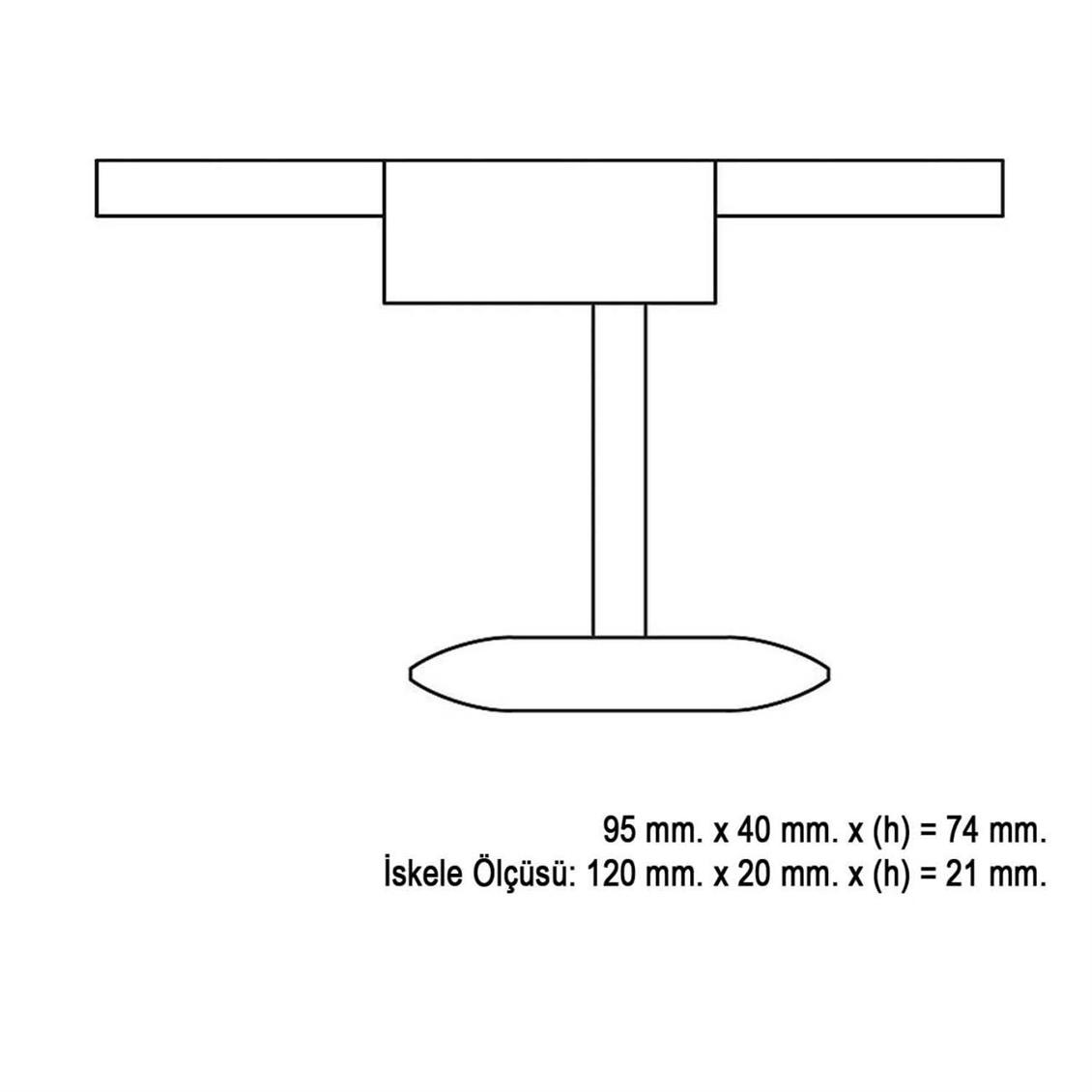 Faller 130512 1/87 Bilet Gişesi ve İskelesi Demonte Plastik Maketi