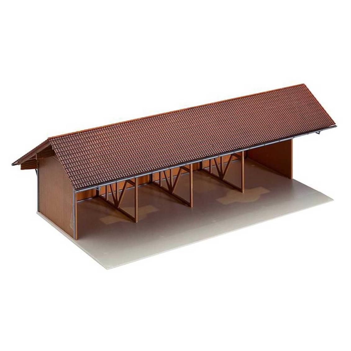 Faller 130521 1/87 İkmal Sundurması Demonte Plastik Maketi