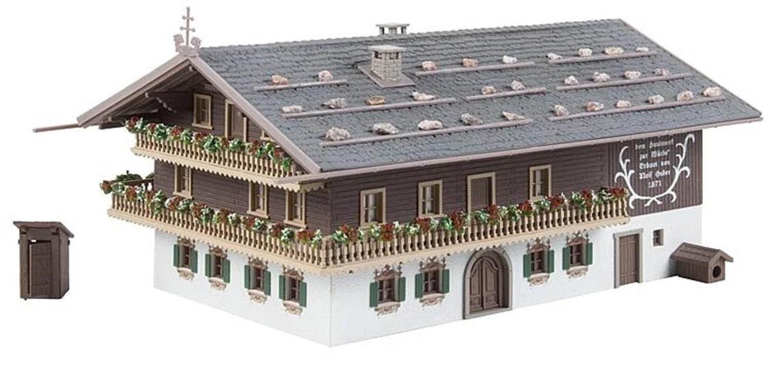 Faller 130553 1/87 Büyük Alp Dağları Çiftlik Evi Demonte Plastik Maketi