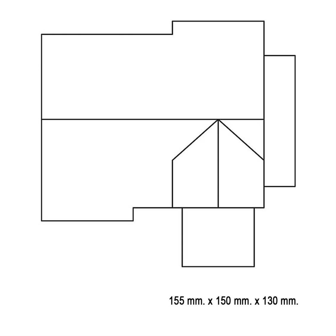 Faller 130557 1/87 İki Katlı Ahır Demonte Plastik Maketi