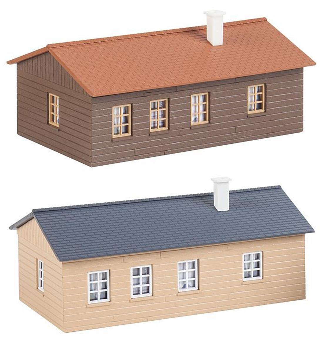 Faller 130608 1/87 Tatil Bungalovu ( 2 Adet )  Demonte Plastik Maketi