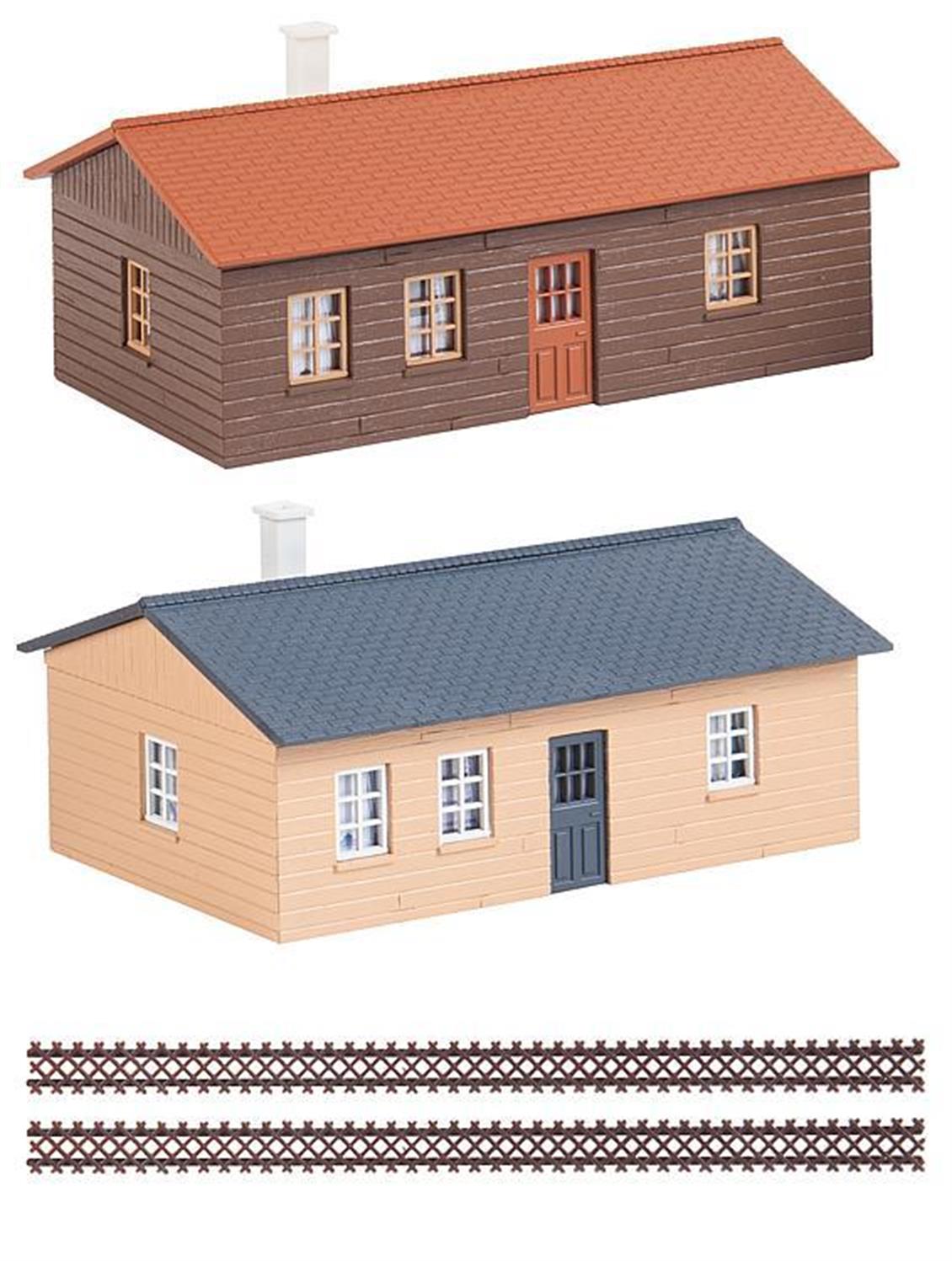 Faller 130608 1/87 Tatil Bungalovu ( 2 Adet )  Demonte Plastik Maketi