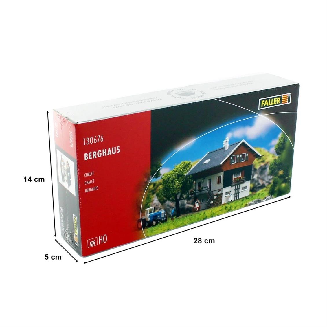 Faller 130676 1/87 Dağ Evi Demonte Plastik Maketi