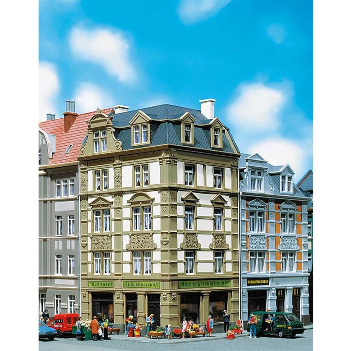 Faller 130916 1/87 Blok Başı Bina Demonte Plastik Maketi