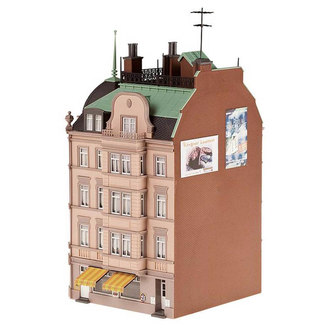 Faller 130918 1/87 Köşe Başı Bina  Demonte Plastik Maketi