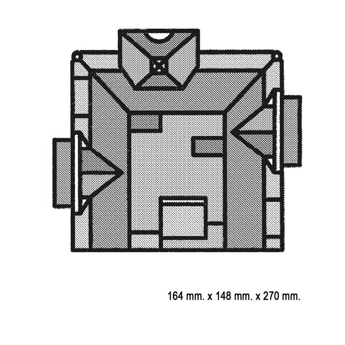 Faller 130918 1/87 Köşe Başı Bina  Demonte Plastik Maketi