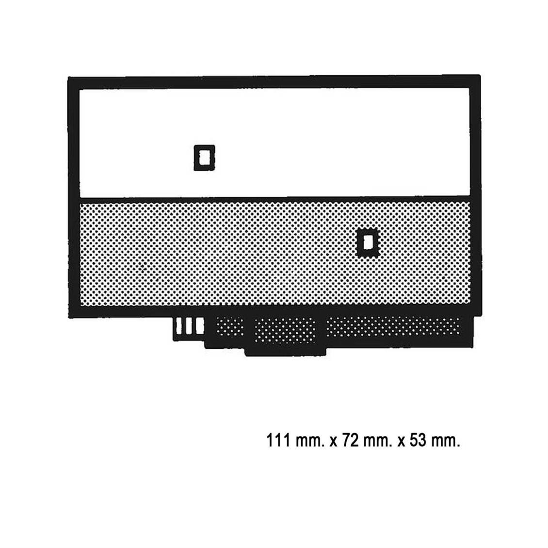 Faller 130947 1/87 Ahşap Kulübe Demonte Plastik Maketi