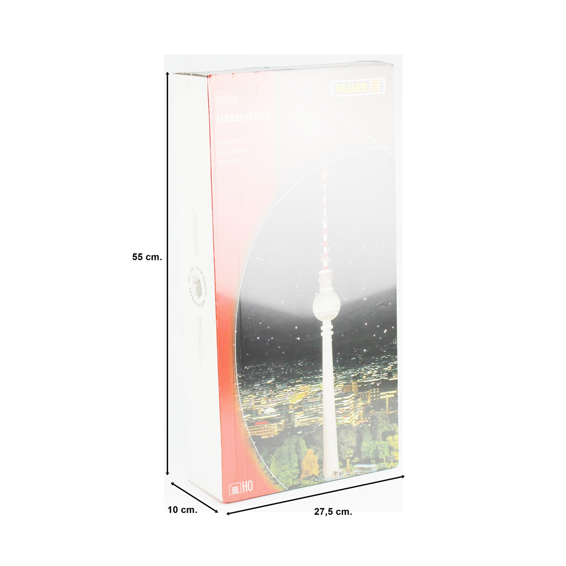Faller 130966, Maßstab 1:87, Fernsehturm, Plastikmodellbausatz