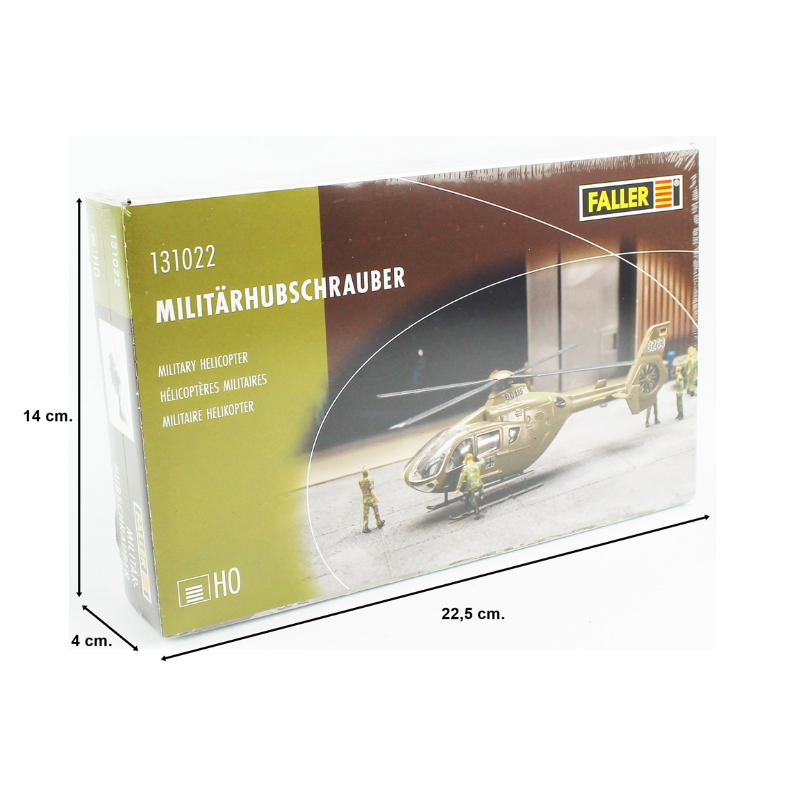 Faller 131022 1/87 Ölçek, Askeri Helikopter, Plastik Model Kiti