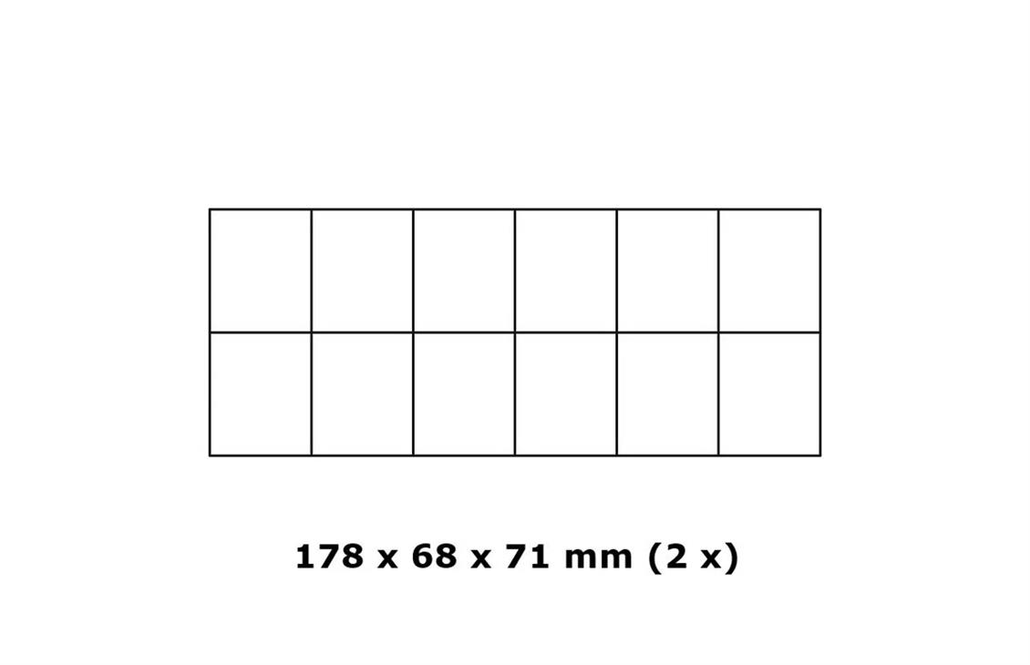 Faller 131366 1/87 Bekleme Platformu ( 2 Adet ) Demonte Plastik Maketi