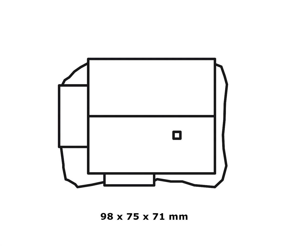 Faller 131502 1/87 Bekçi Evi Demonte Plastik Maketi