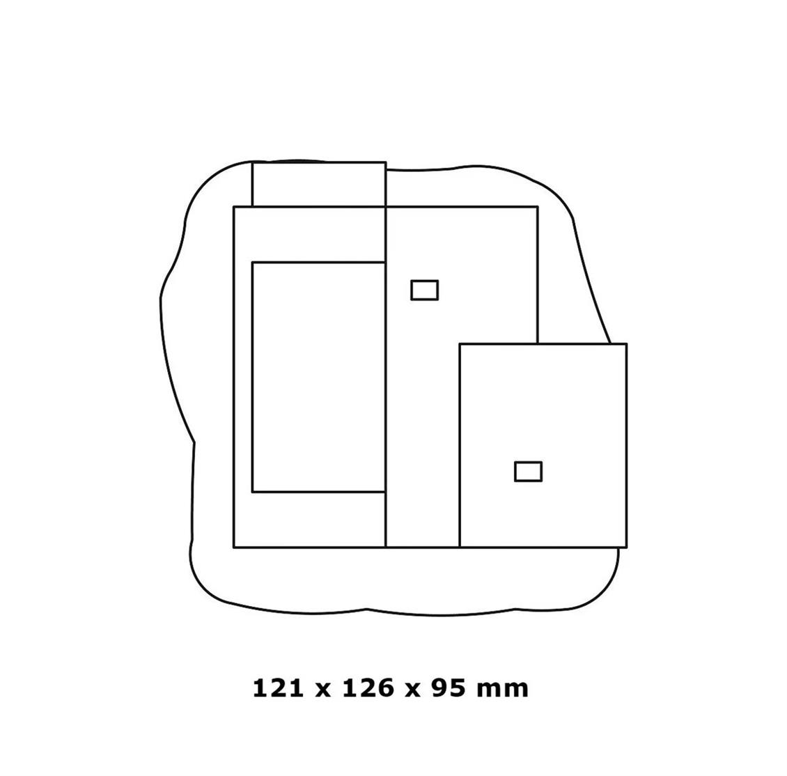 Faller 131523 1/87 Yarı Ahşap Ev Demonte Plastik Maketi