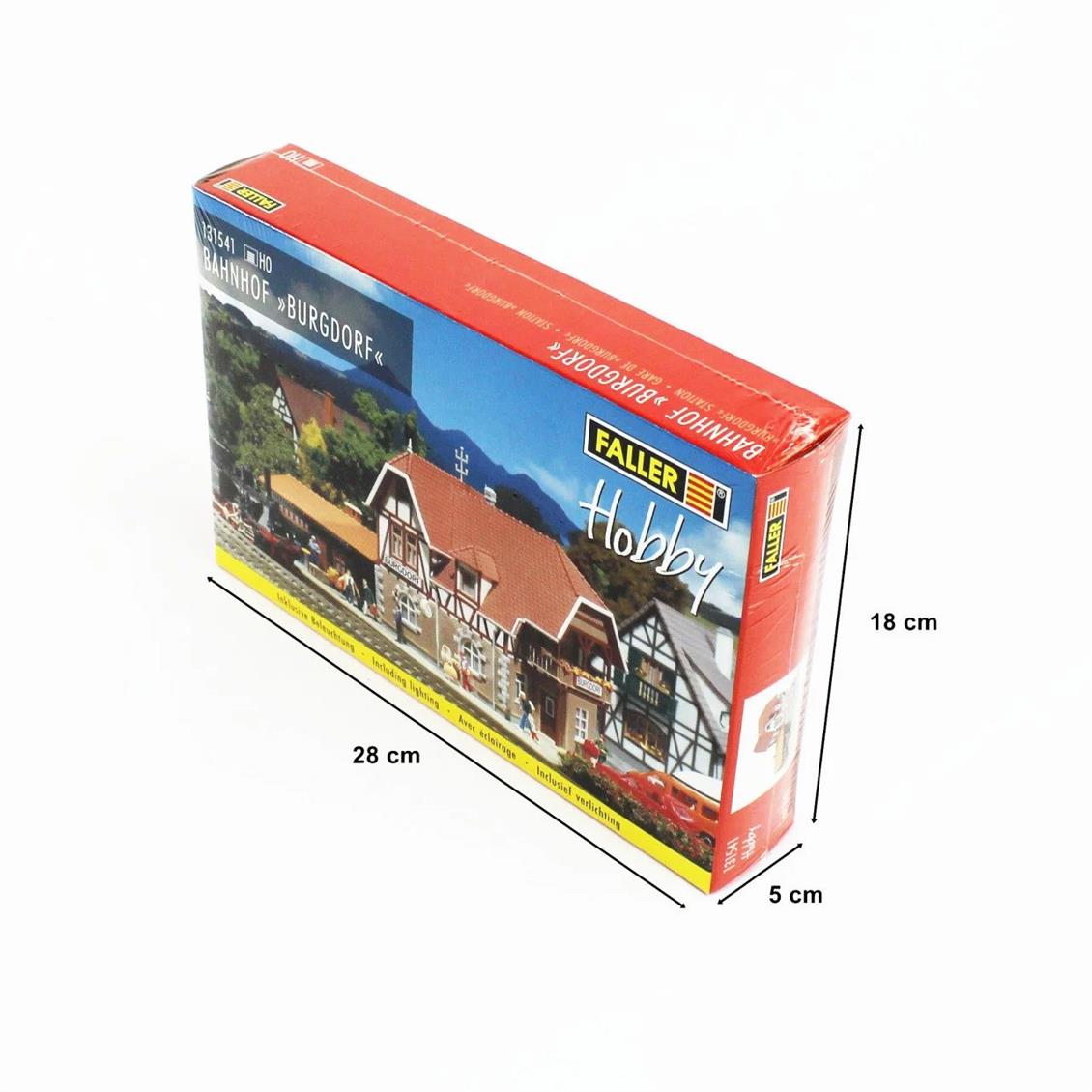 Faller 131541 1/87 Burgdorf İstasyonu Demonte Plastik Maketi