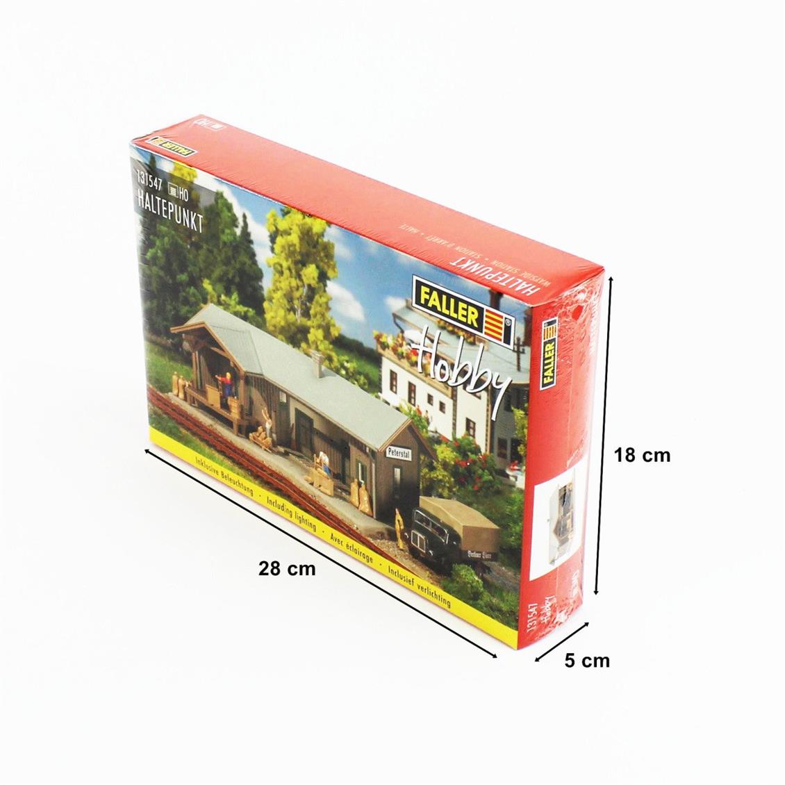 Faller 131547 1/87 Kırsal İstasyon Demonte Plastik Maketi