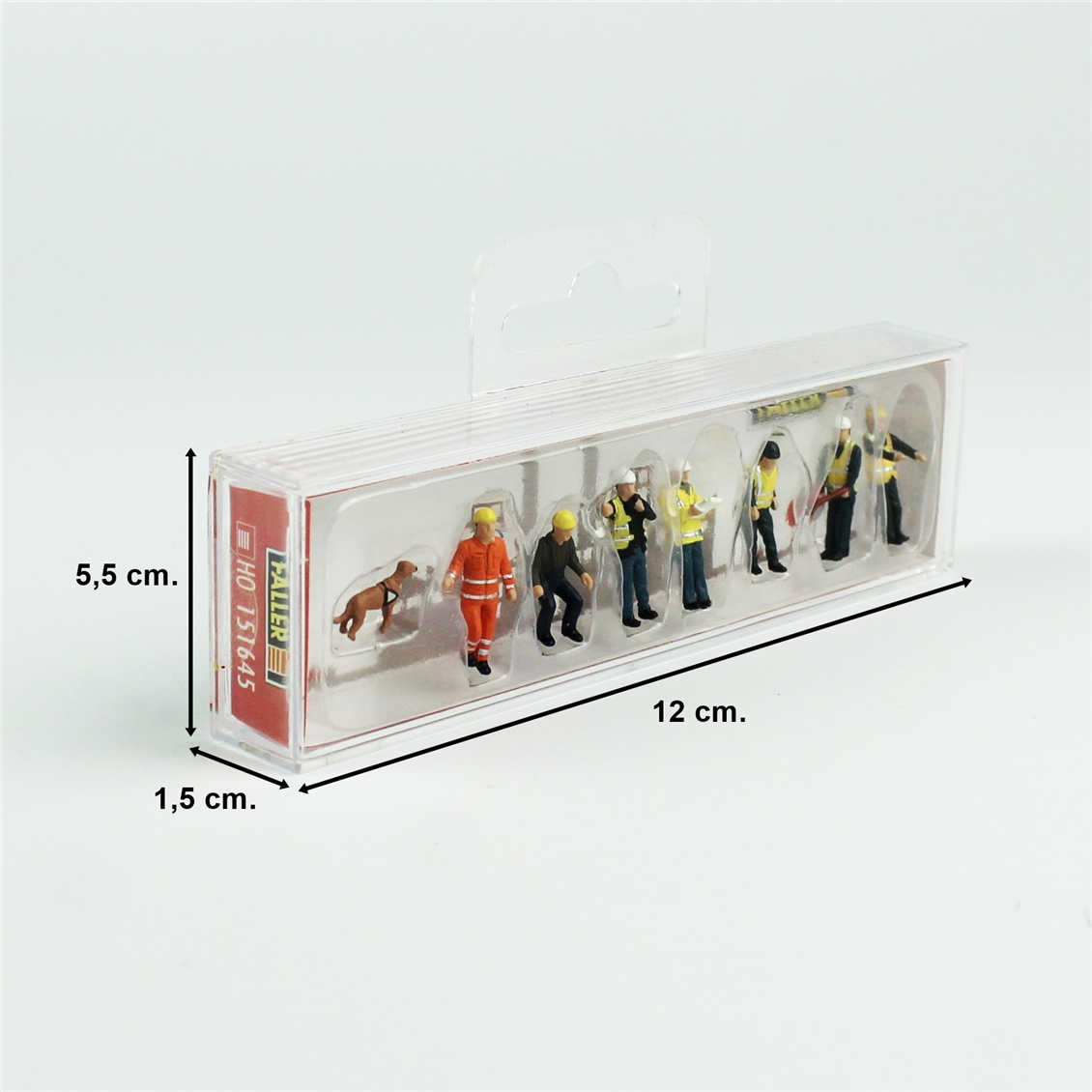 Faller 151645 1/87 Ölçek, Konteyner Limanı İşçileri, 8 Adet