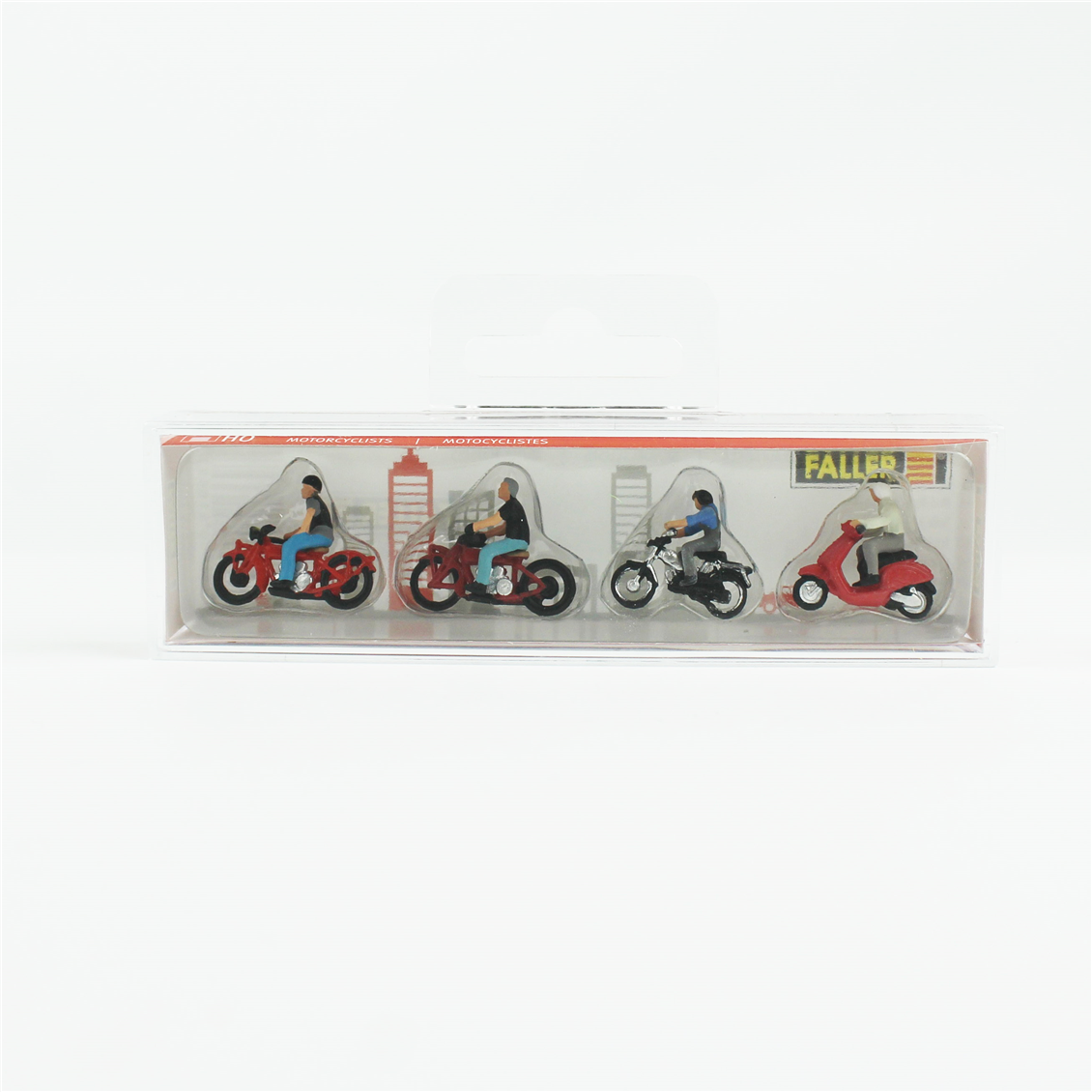 Faller 151669 1/87 Scale, Motorcyclists, 8 Pieces