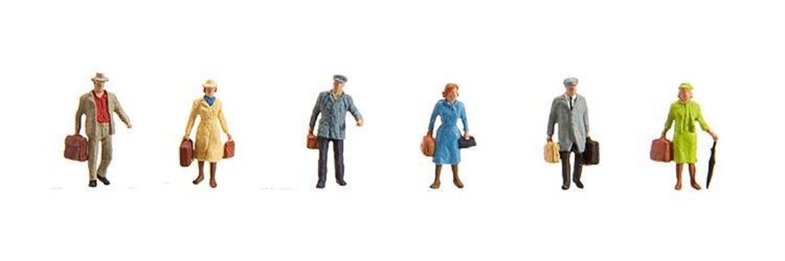 Faller 153044 1/87 Yolcu Figürleri