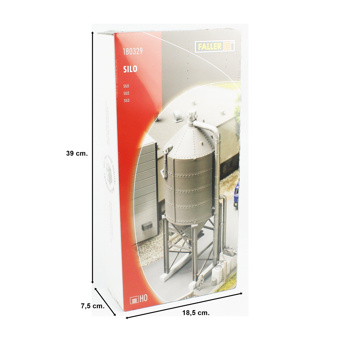 Faller 180329 1/87 Ölçek, Silo, Plastik model Kiti