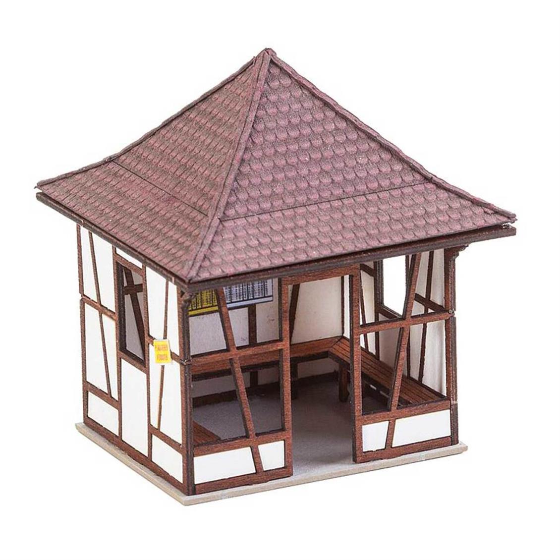 Faller 180370 1/87 Otobüs Durağı Demonte Plastik Maketi