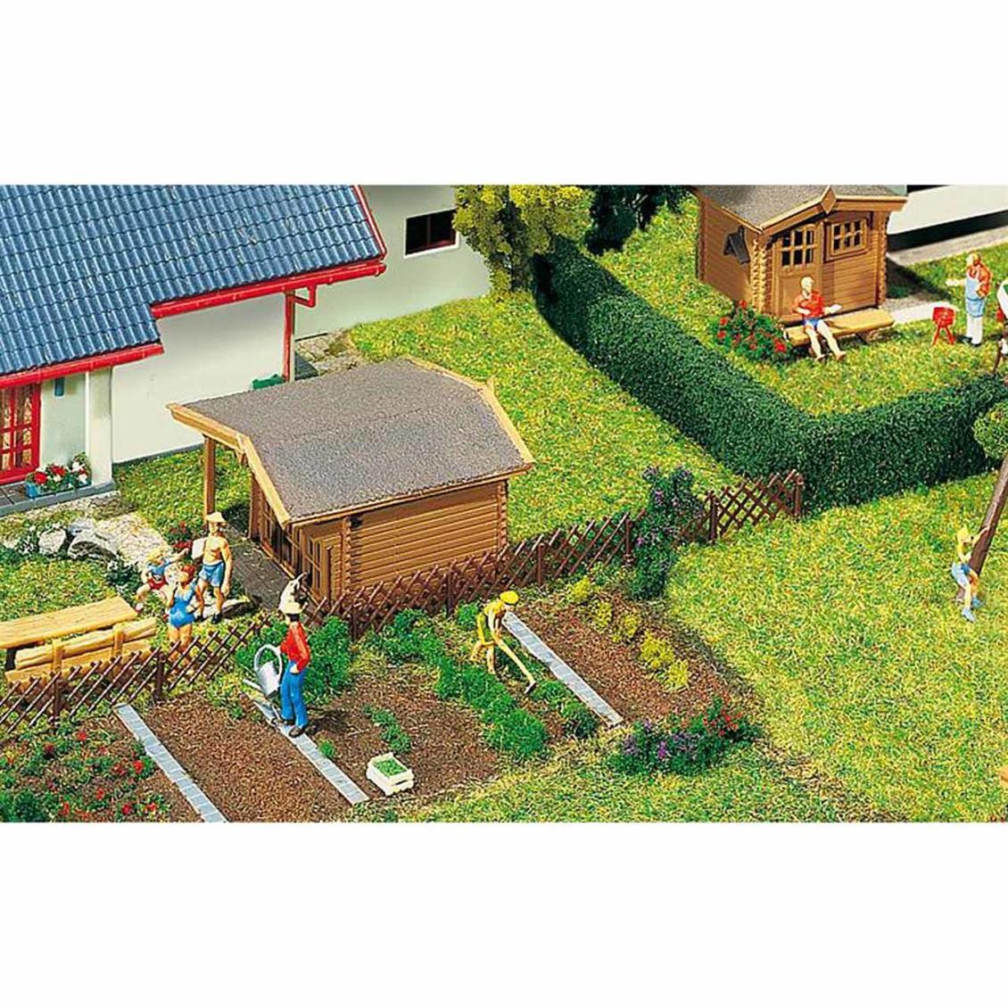 Faller 180402 1/87 Alçak Demir Parmaklık Demonte Plastik Maketi