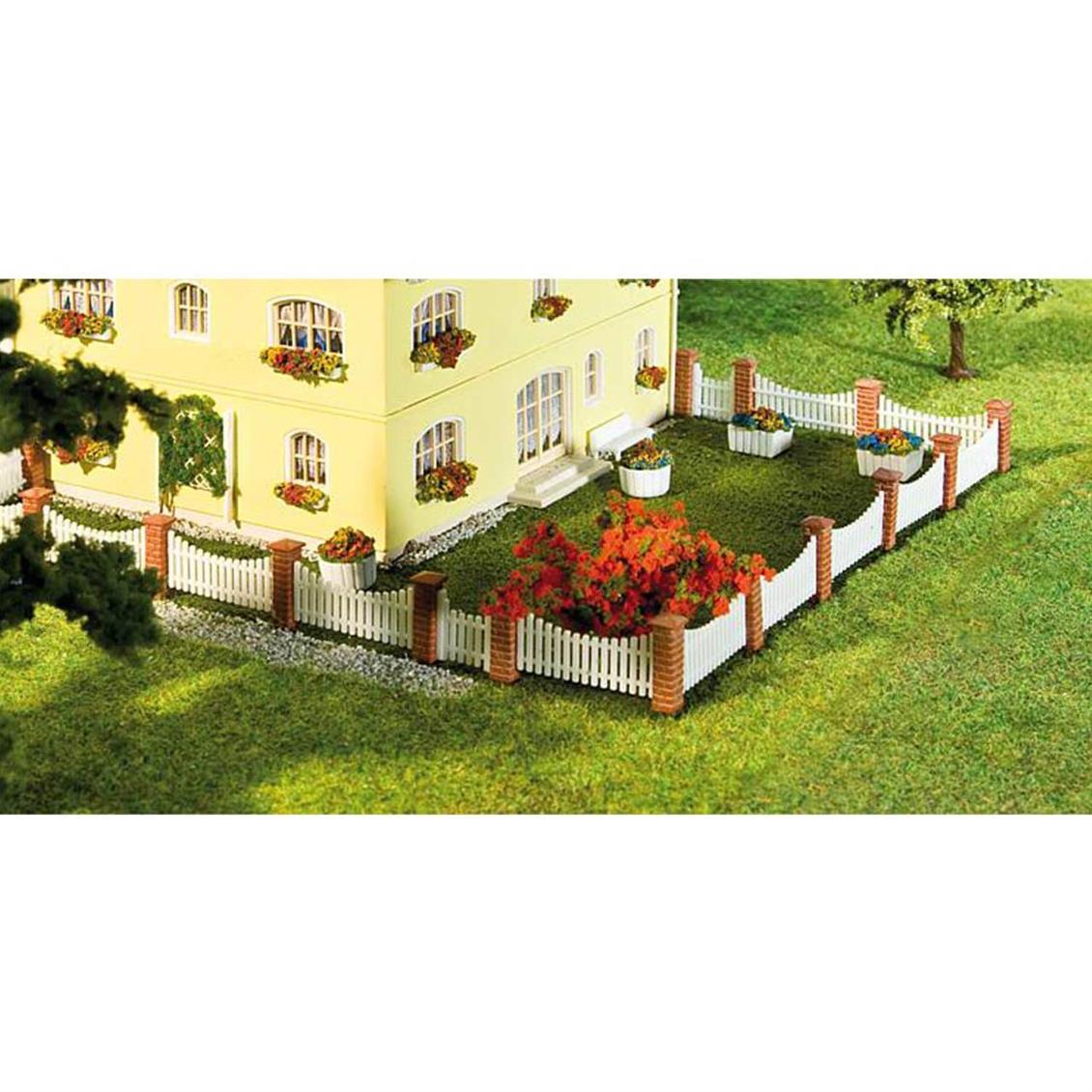 Faller 180429 1/87 Ön Bahçe Parmaklıkları Demonte Plastik Maketi