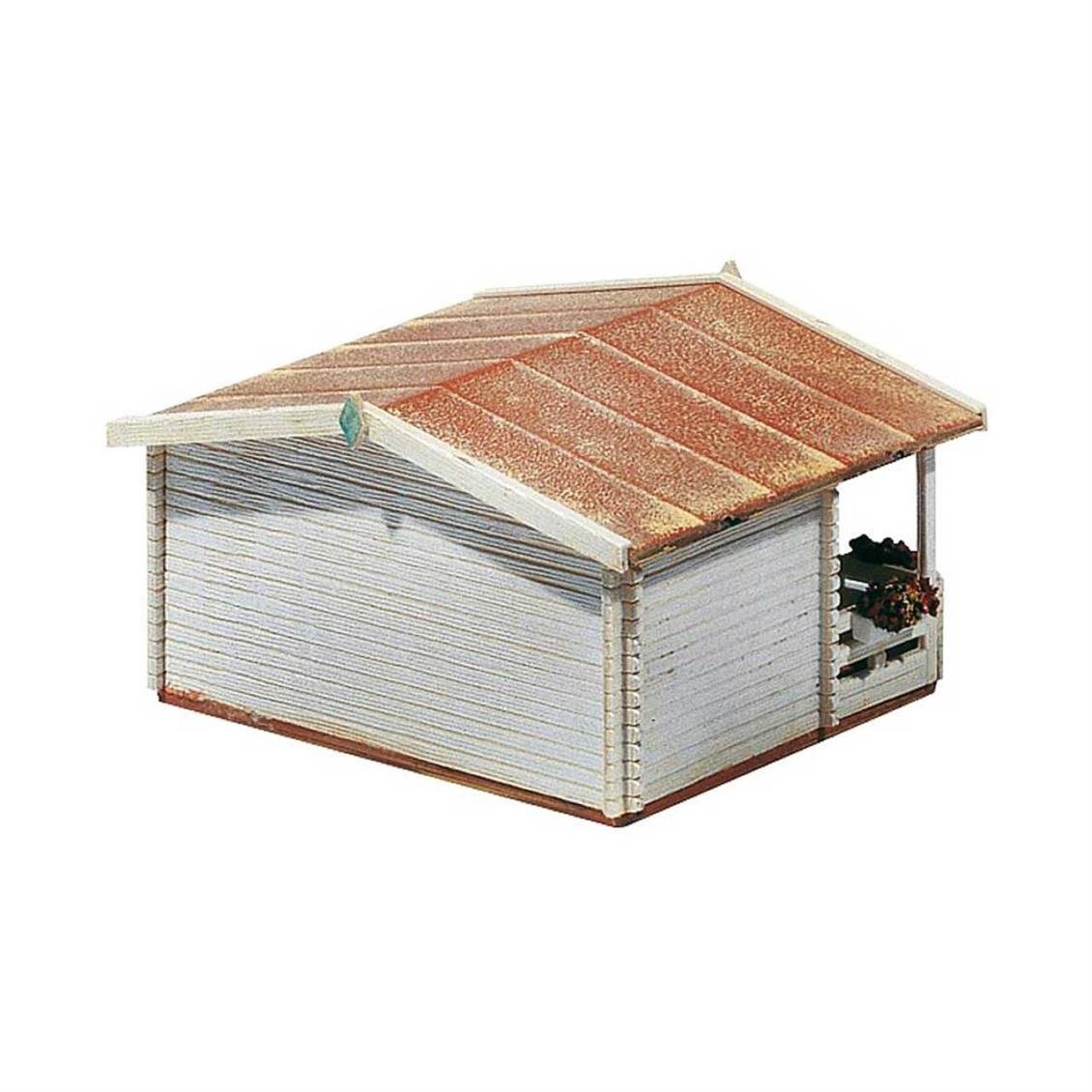 Faller 180542 1/87 Yüzme Havuzu ve Servis Kulübesi Demonte Plastik Maketi