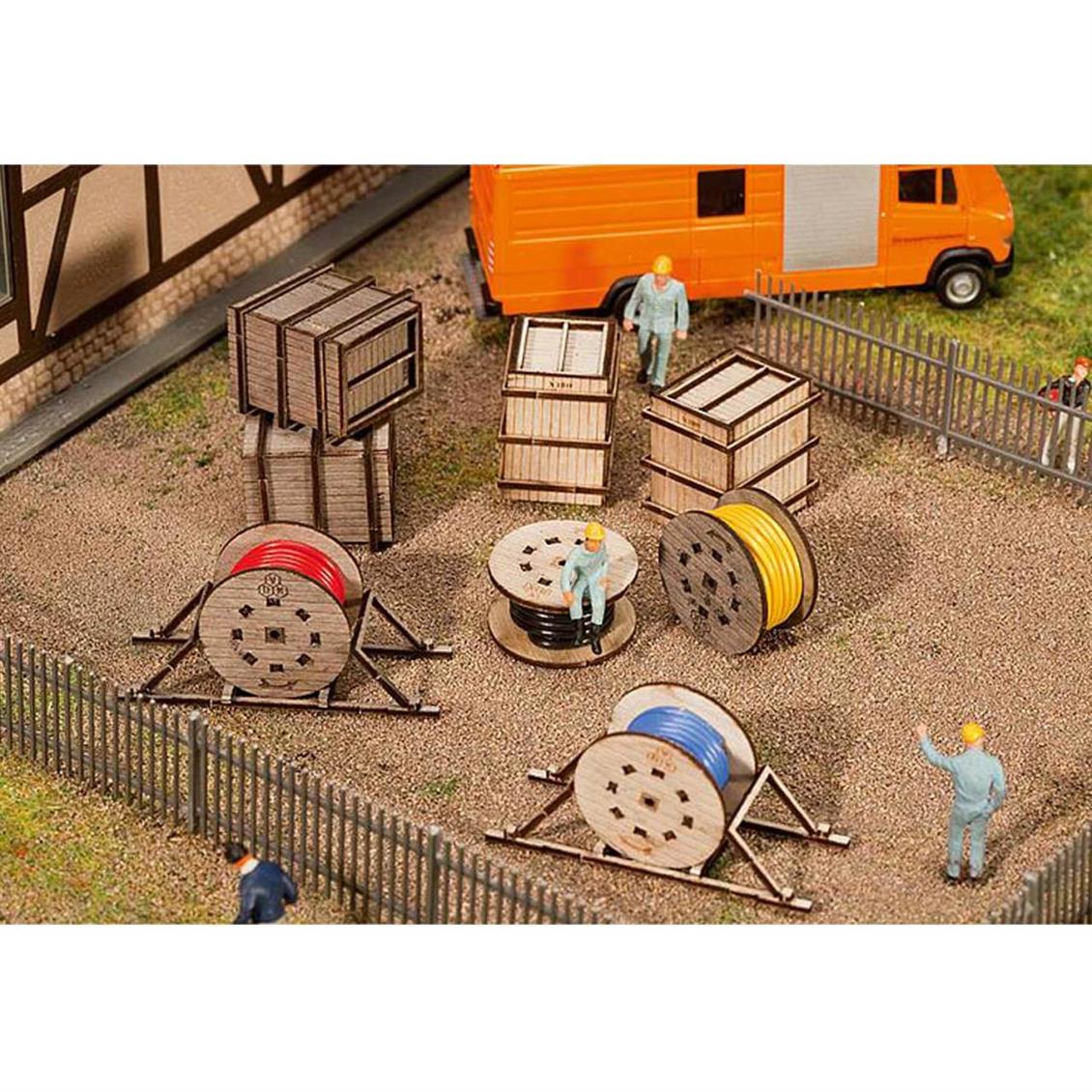 Faller 180617 1/87 Elektrik Ekipmanları Demonte Plastik Maketi