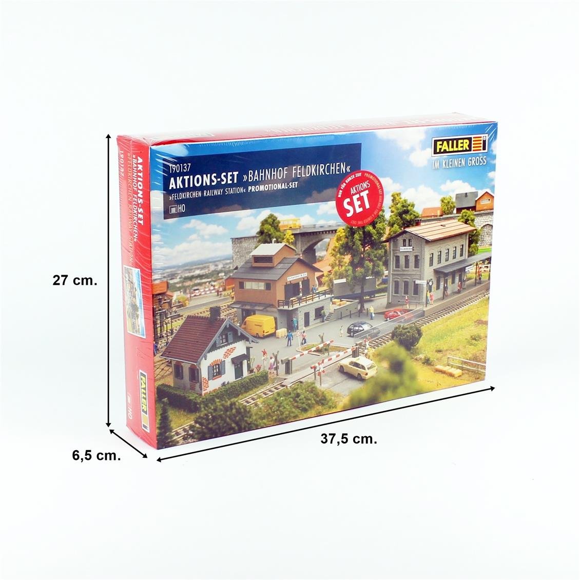 Faller 190137 1/87 Ölçek, Feldkirchen İstasyon Seti Plastik Model Kiti