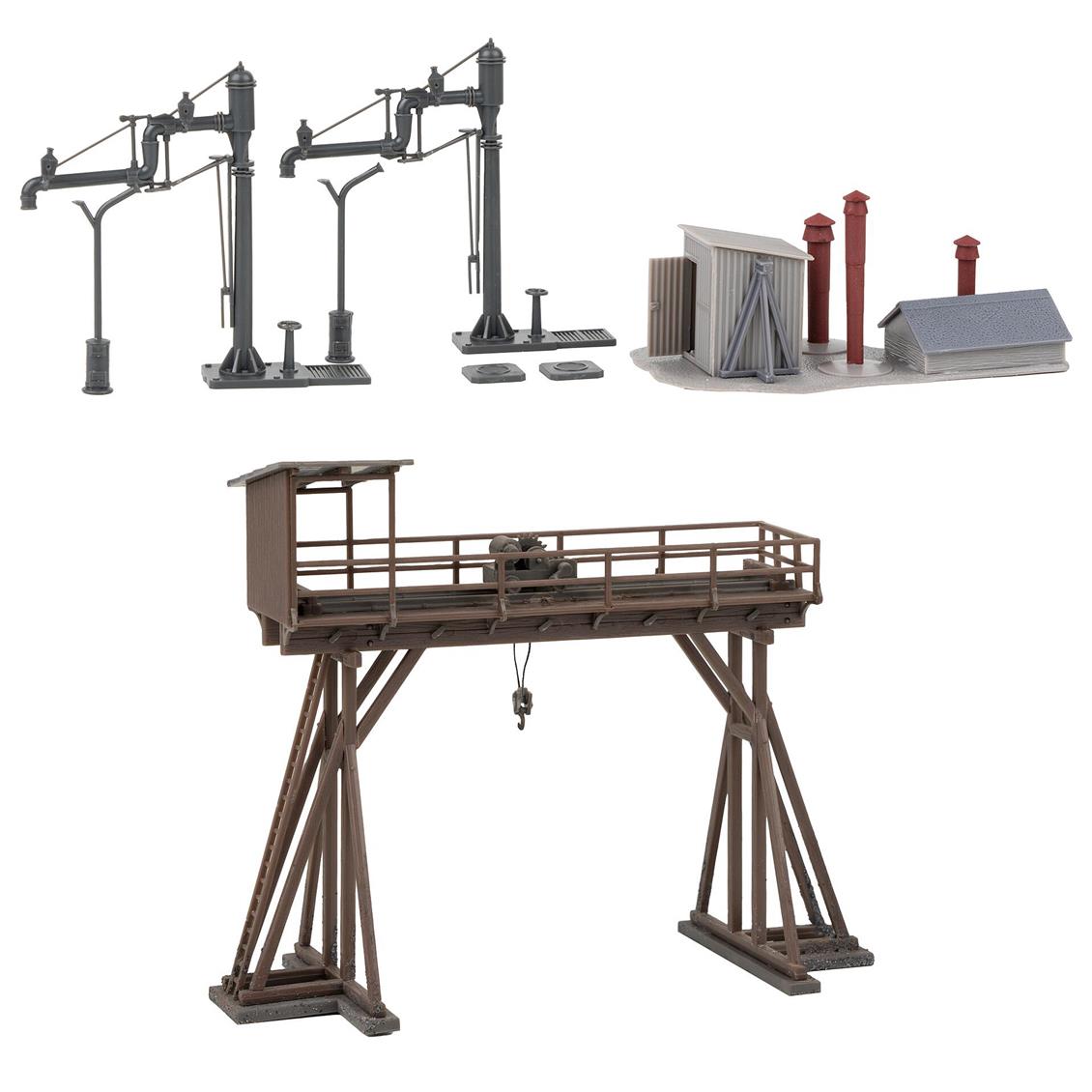 Faller 190140 1/87 Ölçek, İstasyon Bakım Tesisleri Seti Plastik Model Kiti